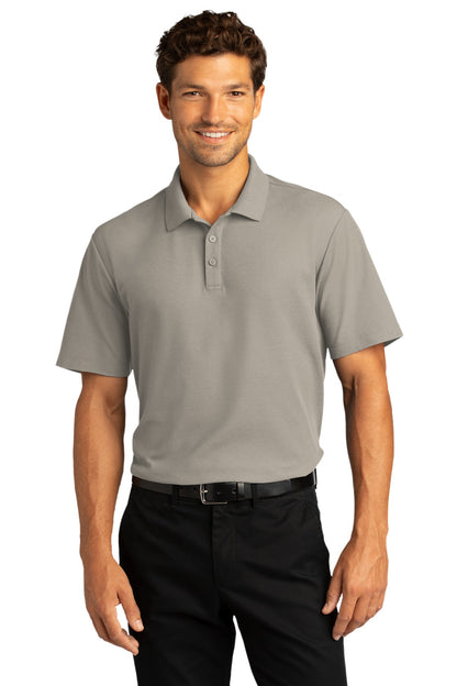 Port Authority ® SuperPro React ™ Polo. K810 - Gusty Grey