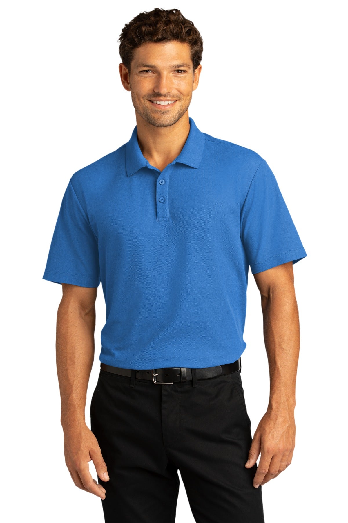 Port Authority ® SuperPro React ™ Polo. K810 - Strong Blue