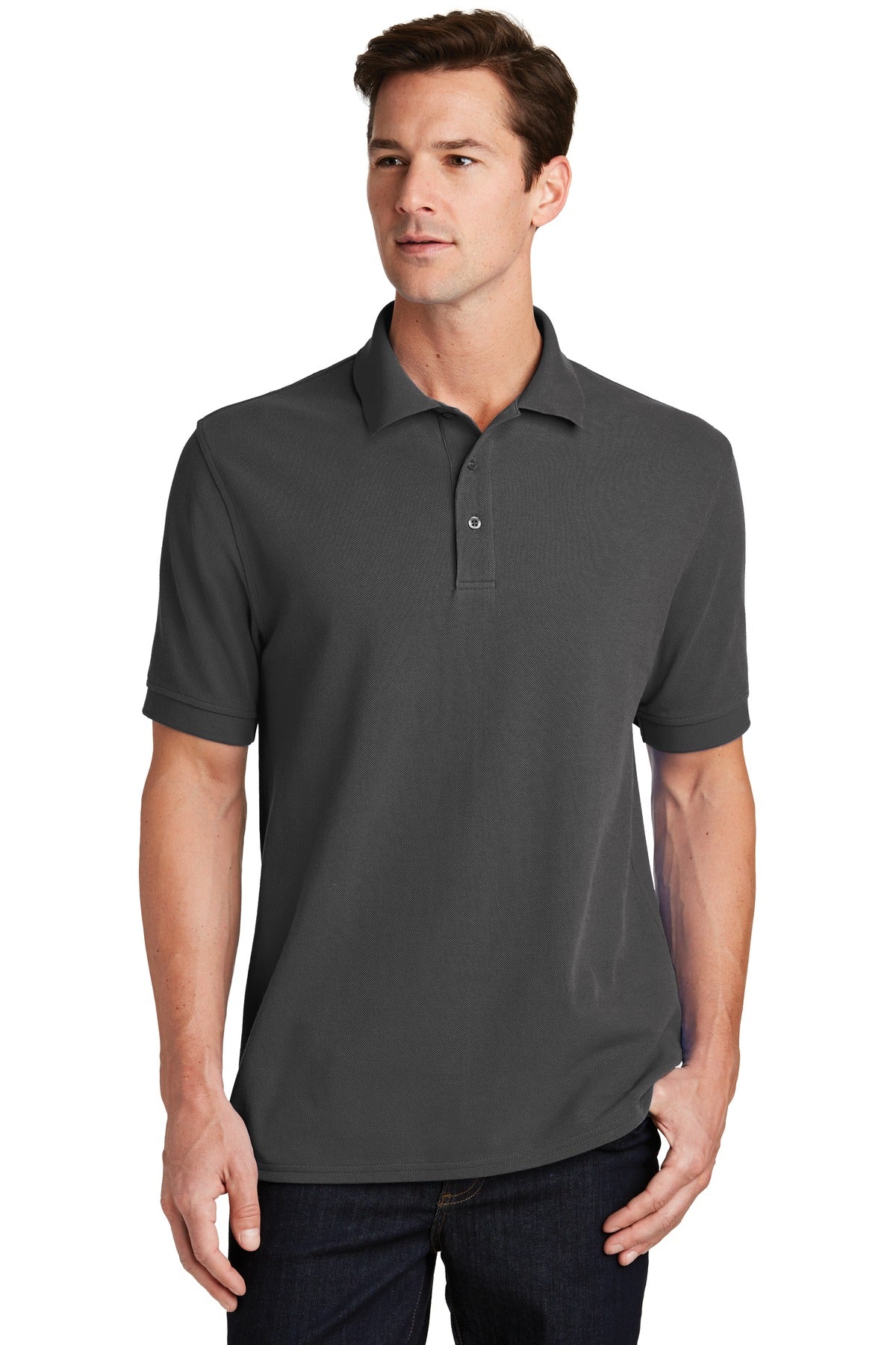 Port & Company® Combed Ring Spun Pique Polo. KP1500