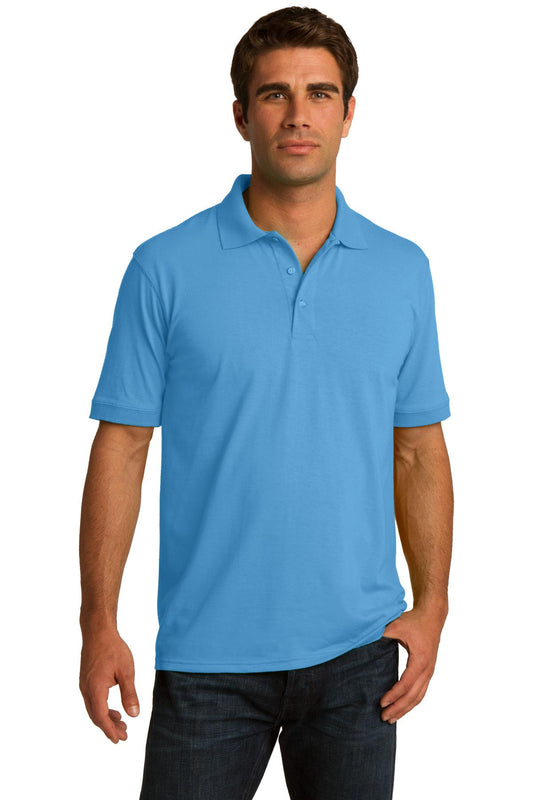 Port & Company® Core Blend Jersey Knit Polo. KP55 - Aquatic Blue