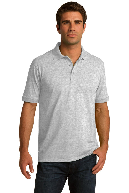 Port & Company® Core Blend Jersey Knit Polo. KP55 - Ash