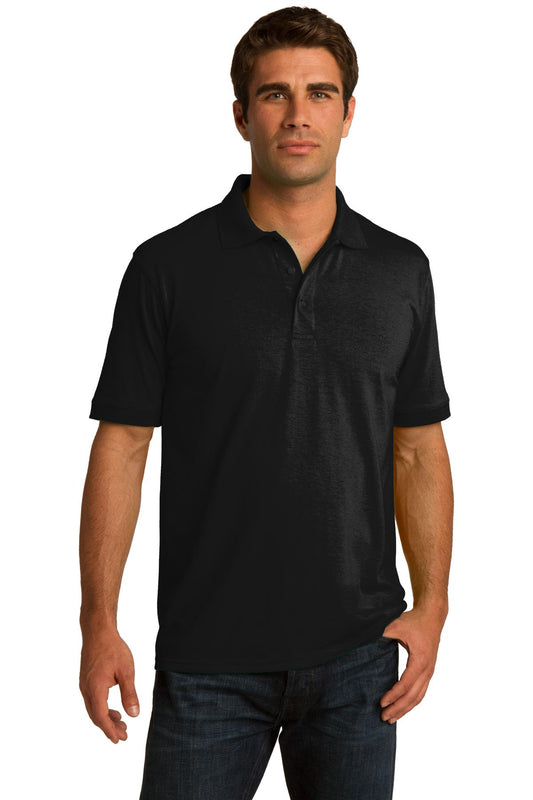 Port & Company® Core Blend Jersey Knit Polo. KP55 - Jet Black