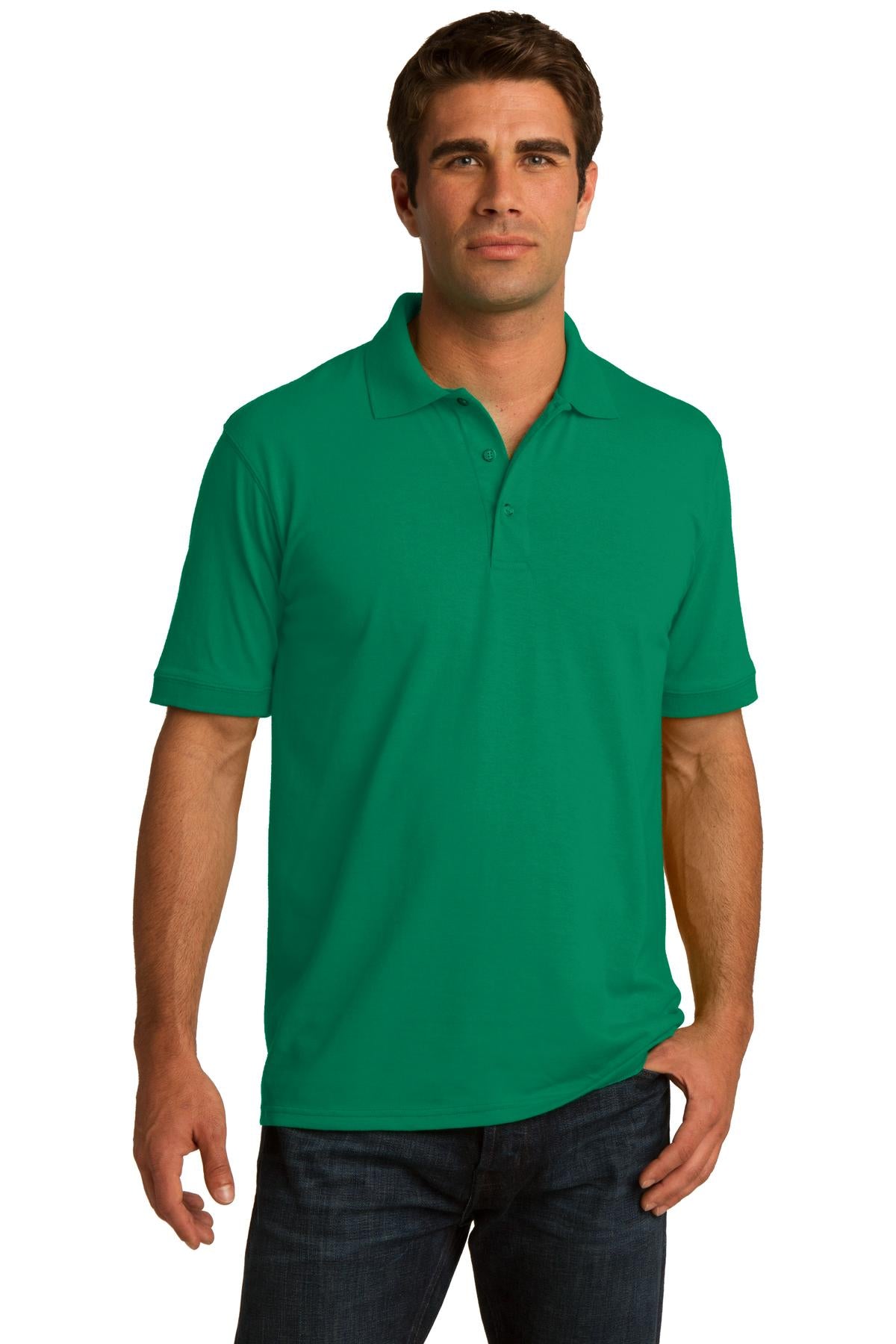 Port & Company® Core Blend Jersey Knit Polo. KP55 - Kelly