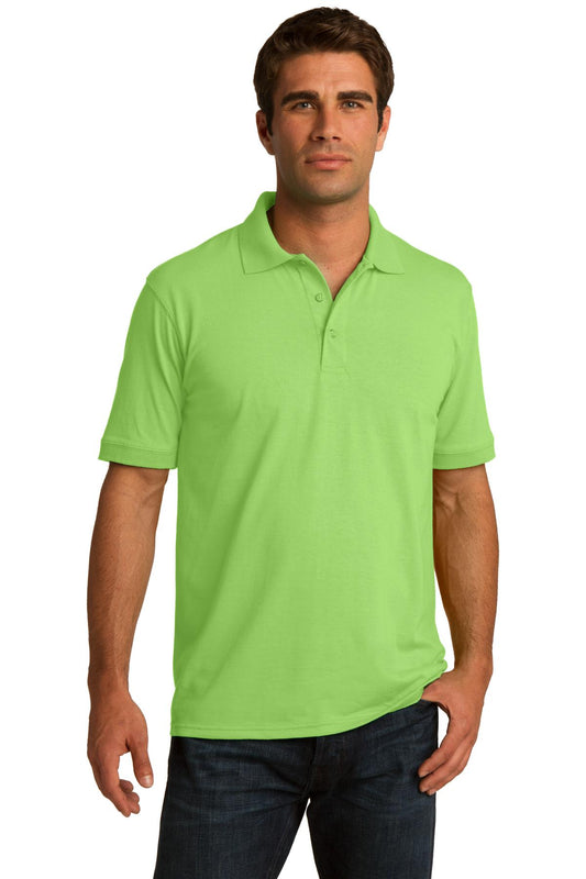 Port & Company® Core Blend Jersey Knit Polo. KP55 - Lime