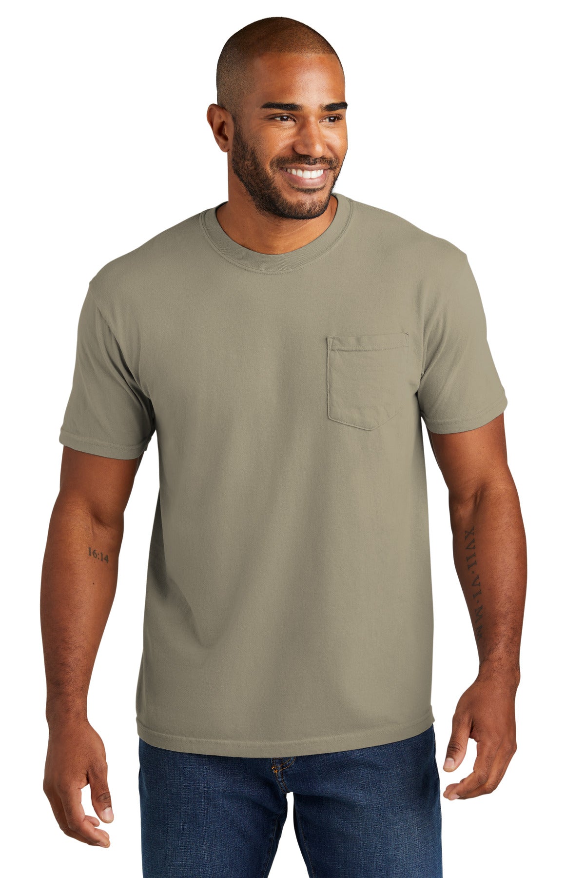 Comfort colors pocket tee online