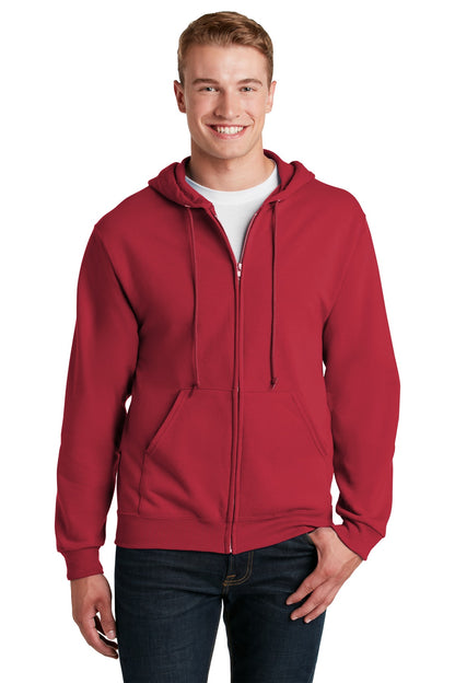 Jerzees - NuBlend Full-Zip Hooded Sweatshirt. J993M