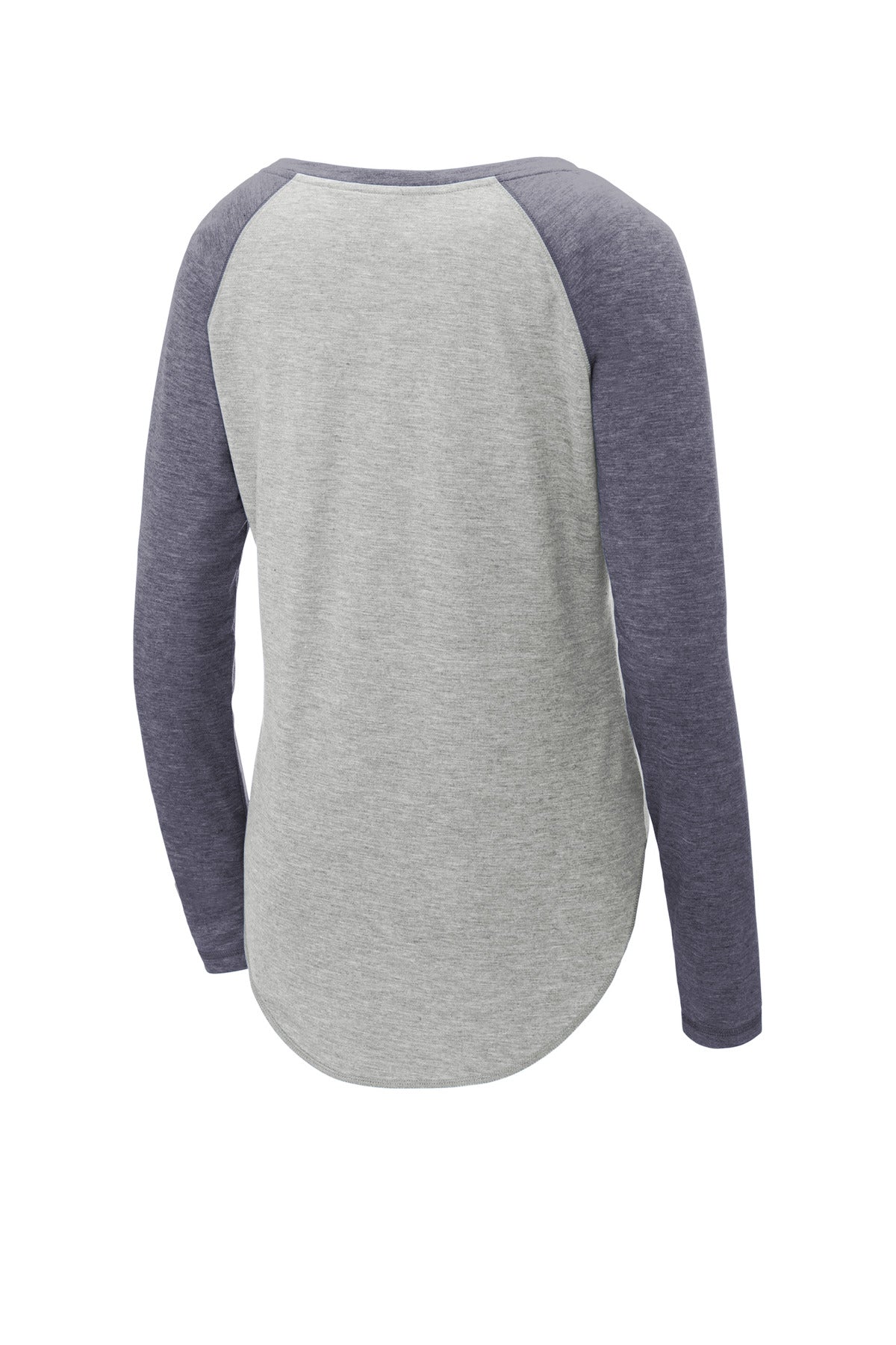 True Navy Heather/ Light Grey Heather